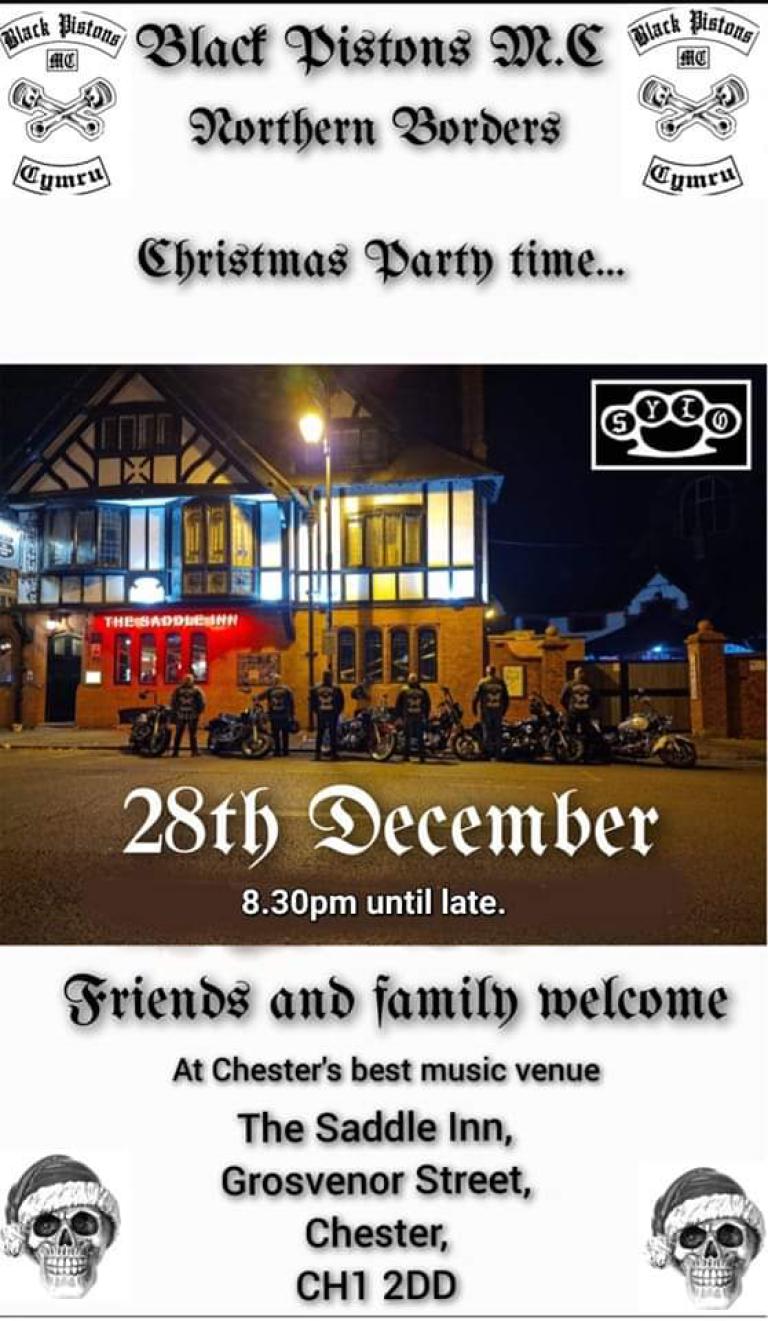 Northern borders party flyer