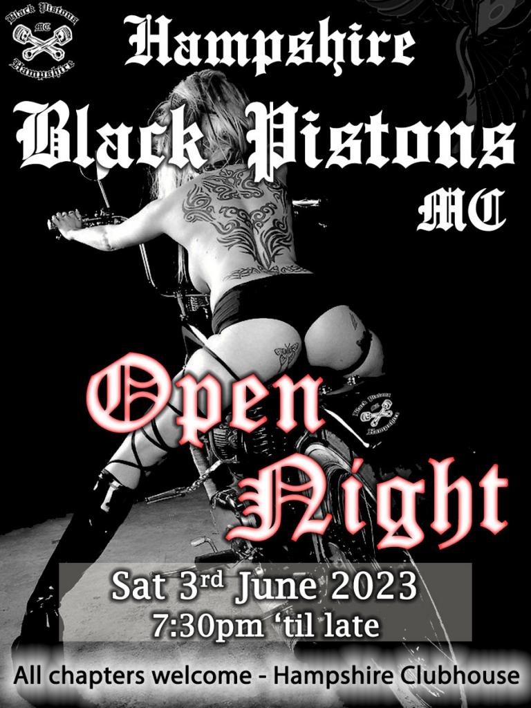 Open night - 3rd June 2023